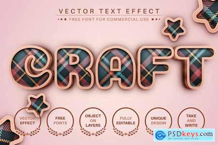Tartan - Editable Text Effect, Font Style