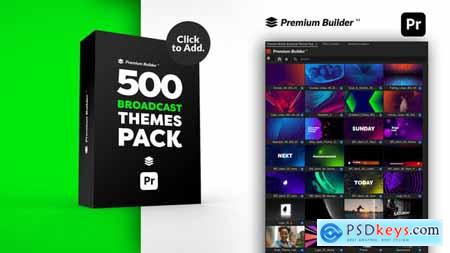 Broadcast Themes Pack for Premiere Pro 47762661