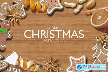 Christmas Cookies Backgrounds