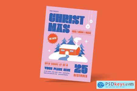 Christmas Party Flyer DN4V64N