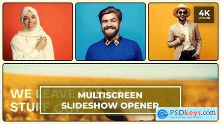 Multiscreen Slideshow Split Screen Opener Dynamic Intro 49266923