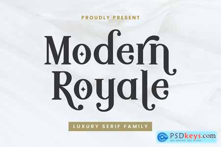 Modern Royale - Serif Font