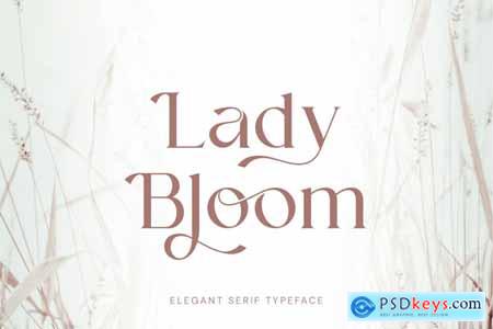 Lady Bloom Serif Font