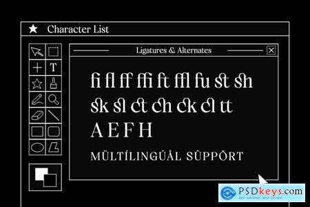 Alliance & Data - Modern Pixeled Serif