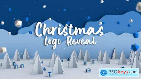 Christmas Snow Logo Reveal 49264793