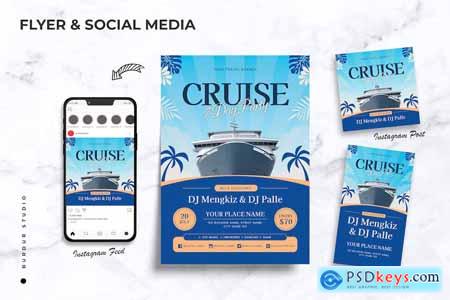 Cruise Party Flyer & Instagram Post
