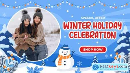 Winter Sale Promo MOGRT 49323411