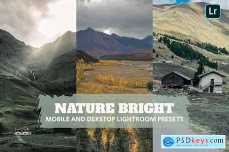 Nature Bright Lightroom Presets Dekstop and Mobile