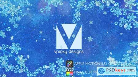 Winter Logo Opener - Apple Motion 49205216