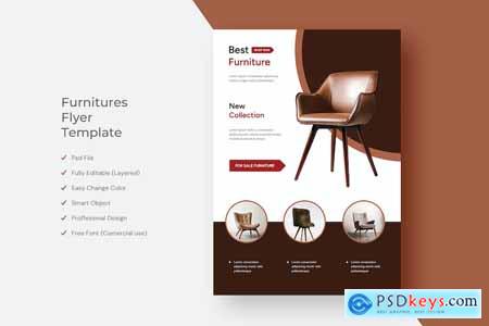 Furniture Flyer Template Design M4CDNXT