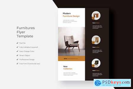 Furniture Flyer Template Design ZY4AE4R