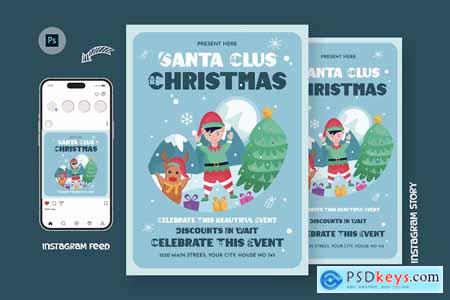 Norad Christmas Day Flyer Template