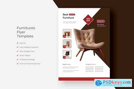 Furniture Flyer Template Design S6C8XVA