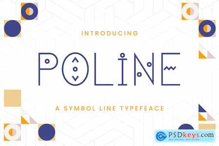 Poline - A Symbol Line Typefeace