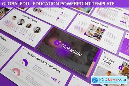 Globaledu - Education Powerpoint Template