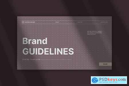 Zentra - Brand Guideline Powerpoint Template