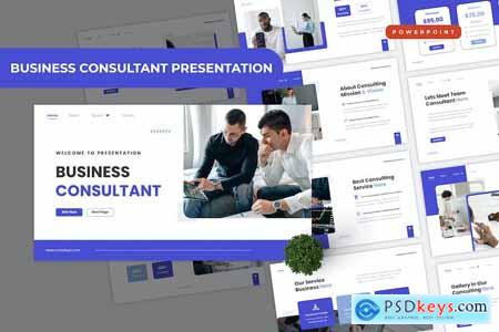 Business Consultant Powerpoint Template