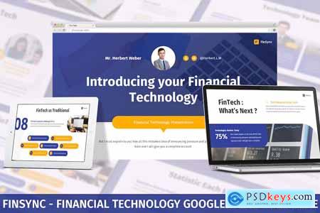 Finsync - Financial Tech Google Slides Template