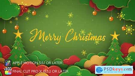 Merry Christmas Opener - Apple Motion 49280502