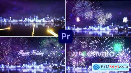 Fireworks Celebrating Holiday New Year Logo 2 48437946