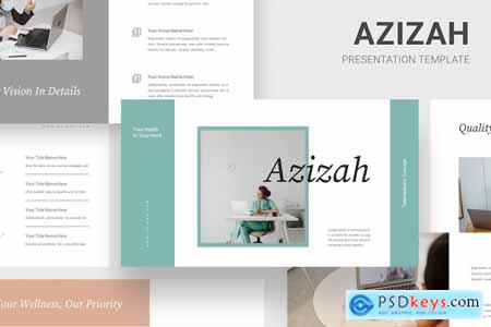 Azizah - Telemedicine Powerpoint Template