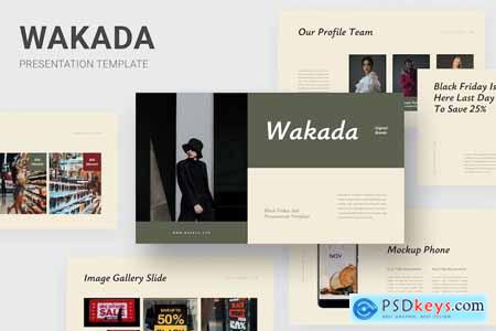 Wakada - Black Friday Sale Powerpoint Template