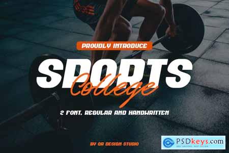 Sports College - Font Duo