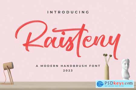 Raisteny - Brush Font