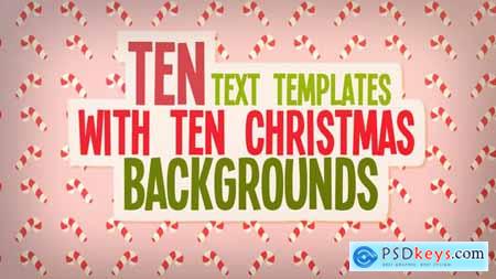 Christmas Text And Backgrounds 49375573 