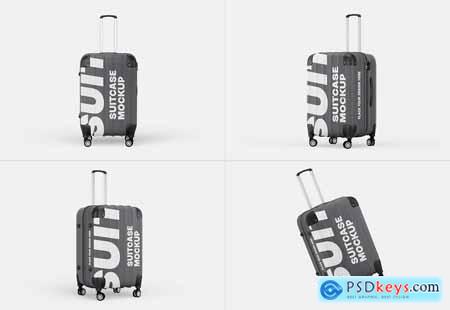 Travel Suitcase Mockup Set