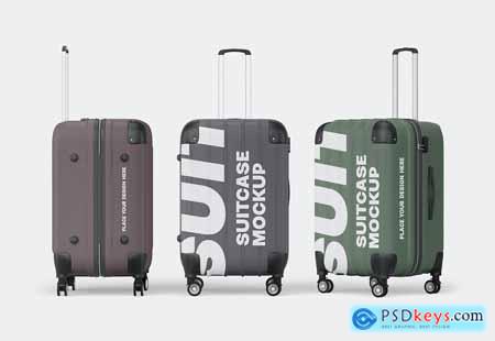 Travel Suitcase Mockup Set