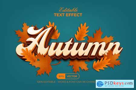 Autumn Text Effect Style
