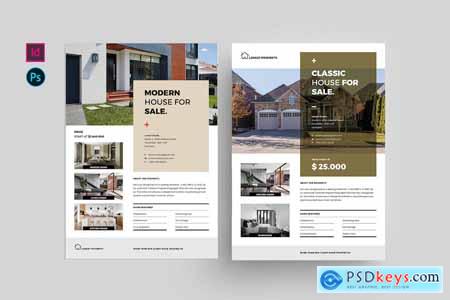 Lonest - Real Estate Flyer Template