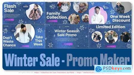 Winter Sale - Promo Maker 49426435