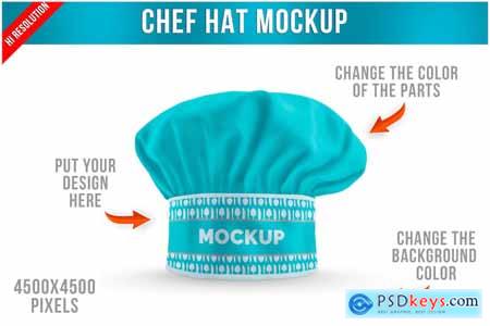 Chef Hat Mockup