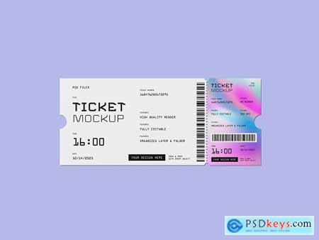 Ticket Mockup