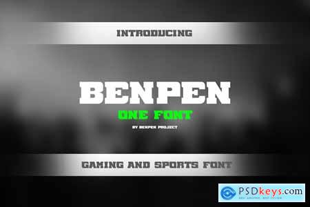 Benpen One Font