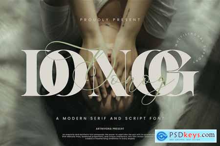 Donog - Modern Serif and Script Font