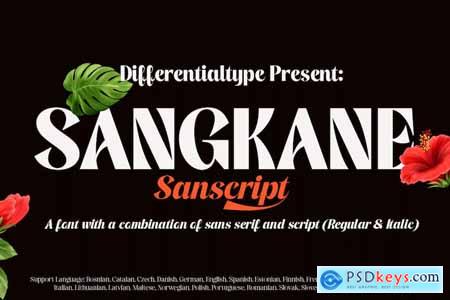 Sangkane Sanscript