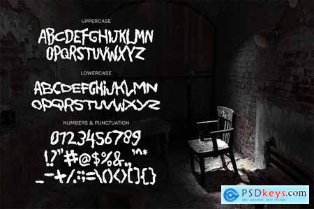 Horror Fonts Halu