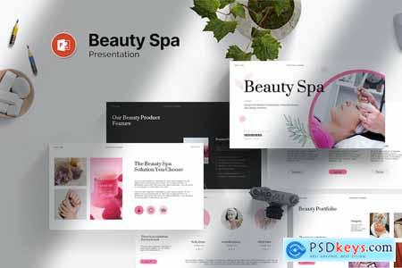 Beauty Spa Powerpoint Template