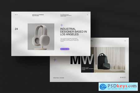 Industrial Design Portfolio Presentation Template