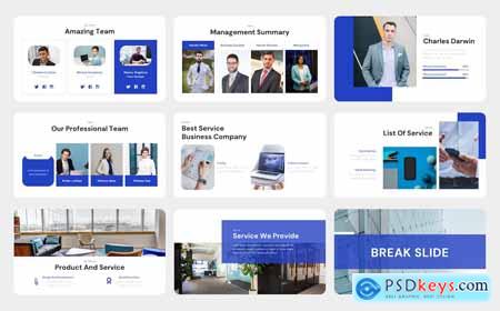 Stravy  Company Profile PowerPoint Template