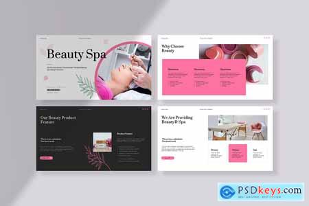 Beauty Spa Powerpoint Template