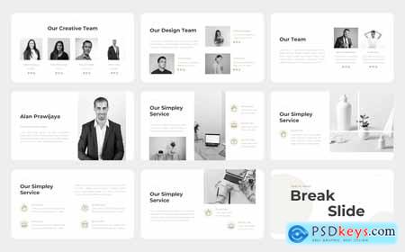 Simpley  Minimalist PowerPoint Template