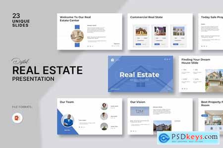 Real Estate PowerPint Presentation Template