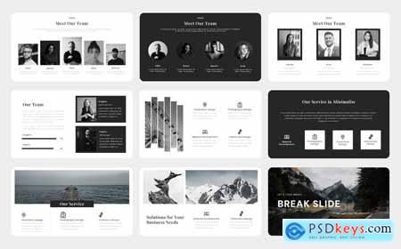 Minimalise  Minimal PowerPoint Template