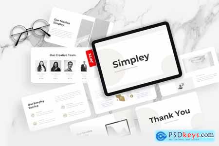 Simpley  Minimalist PowerPoint Template