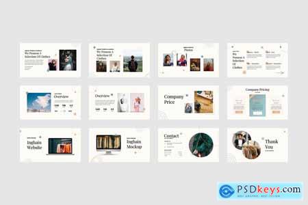 Inghain - Fashion Power Point Template