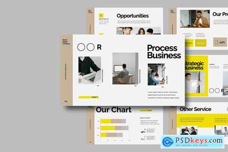 Yellow Tan Digital Company Profile Presentation